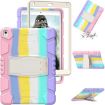 Shockproof Pink 3-Layer Case with Holder for iPad Pro 10.5 (2019/2017) - 3