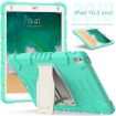 Mint Green 3-Layer Shockproof Case with Holder for iPad Pro 10.5 - 2