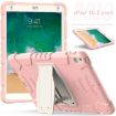iPad Pro 10.5 Shockproof Case with Holder - Cherry Blossoms Pink - 2