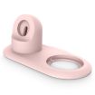 2 In 1 Pink Magsafe Charging Stand Holder for Apple Watch/iPhone - 1