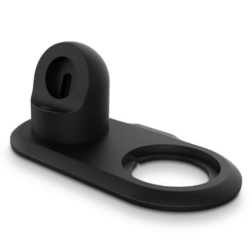 2 In 1 Magsafe Charger Stand for Apple Watch & iPhone - Black - 1