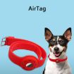 Shockproof Silicone Pet Collar Cover Case for AirTag (Pink) - 6