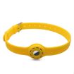 Yellow Shockproof Silicone Pet Collar Cover Case for AirTag - 1