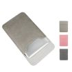 PU02 Ultra-thin Pink Notebook Liner Bag with Small Bag 14.1-15.4" - 2