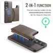 Samsung Galaxy S25 Edge 5G DG.MING MagSafe Card Case (Coffee) - 4