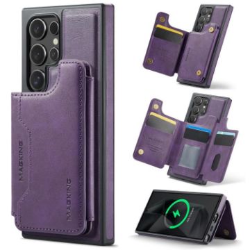 Samsung Galaxy S24 Ultra 5G Purple MagSafe RFID Phone Case - 1