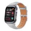 Huawei Watch D2 22mm Black Shark Leather Band (Grey) - 1