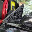 Carbon Fiber A-pillar Stickers for Corvette C8 2020+, 4pcs Set - 4