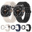 Samsung Galaxy Watch Ultra 47mm White Silicone Band with TPU Case - 3