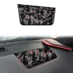 Forged Red Carbon Fiber Passenger Seat Sticker for Corvette C8 - 1