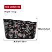 Forged Red Carbon Fiber Passenger Seat Sticker for Corvette C8 - 2