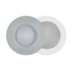 2pcs Grey Ice Silk Earpads for SteelSeries Siberia V1/V2/V3 - 1