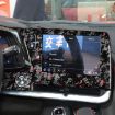 Chevrolet Corvette C8 Red Carbon Fiber Screen Frame Sticker 2020- - 4