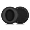 2pcs Black Protein Leather Earpads for Brookstone Cat Ear Headphones - 1