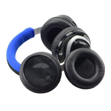Protein Leather Earpads for Creative Aurvana Live 2 (2pcs, Black) - 1
