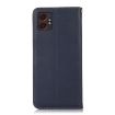 Samsung Galaxy XCover7 Pro Leather Case - Blue - KHAZNEH Nappa Cowhide - 3
