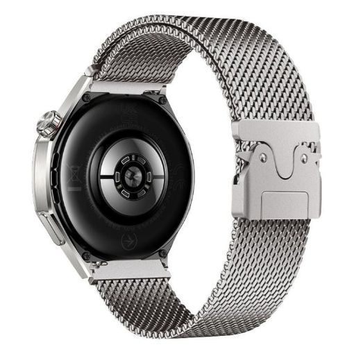 22mm xDfind Titanium Milanese Mesh Watch Band with Parachute Buckle - 1