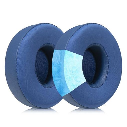 Ice Feeling Gel Replacement Earpads for Beats Solo3/Solo2 (Blue) - 1
