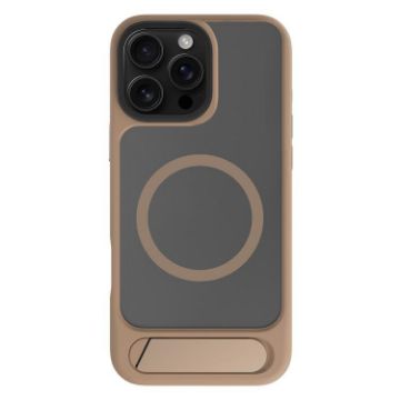 iPhone 16 Pro Kalebol MagSafe TPU Case - Desert Gold Holder - 1