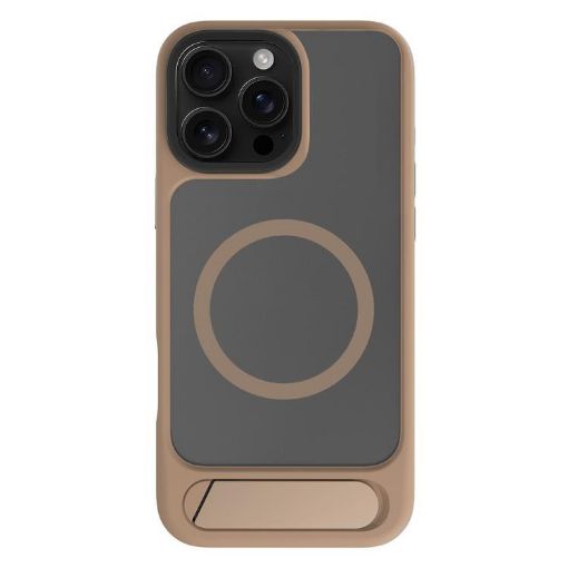iPhone 16 Pro Kalebol MagSafe TPU Case - Desert Gold Holder - 1