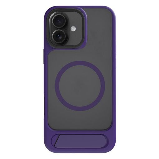 iPhone 16 Plus Purple Kalebol MagSafe Tilt Holder Case - 1