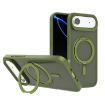 iPhone 17 MagSafe Air Kalebol Rotating Holder Phone Case (Deep Green) - 1