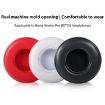 2pcs Red Protein Leather Earpads for Beats Studio Pro - 3