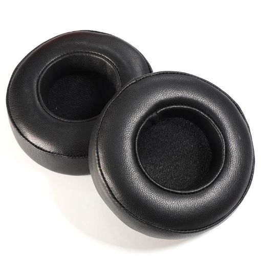 Lambskin Earpads for Beats Mixr - 2pcs Replacement (Black) - 1