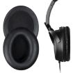 2pcs Black Protein Leather Earpads for EDIFIER H840/H841P/K830 - 1