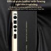 Huawei Mate Xs 2 GKK Electroplated Leather Flip Case (Black) - 4