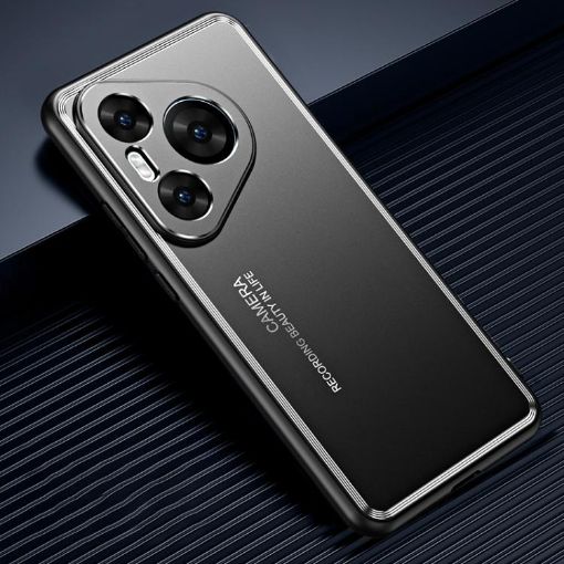 Huawei Pura 80 Pro 5G Black Frosted Metal Phone Case - 1
