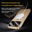 iPhone 16 Pro Max Large Window MagSafe Frosted Case (Wine Red) - 3