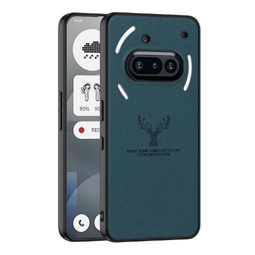Nothing Phone 3a GKK Leather Elk Case in Forest Green - 1