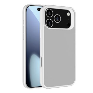 iPhone 17 Pro Max Kalebol Frosted Hybrid TPU Case (White) - 1