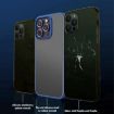 Kalebol Frosted PC Hybrid TPU Case for iPhone 16 Pro Max (Black) - 3