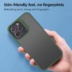 iPhone 15 Pro Kalebol Frosted PC Hybrid TPU Case (Black) - 6
