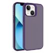iPhone 13 Kalebol Frosted Dark Purple Hybrid TPU Case - 1