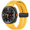 Samsung Galaxy Watch 8/8 Classic Magnetic Silicone Band Yellow - 1