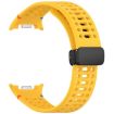 Samsung Galaxy Watch 8/8 Classic Magnetic Silicone Band Yellow - 3