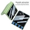 Samsung Galaxy Z Flip7 5G GKK Privacy Magnetic Phone Case (Wine Red) - 4