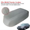 Toyota Avalon 2000-2004 Armrest Box Leather Cover (Grey) - 2
