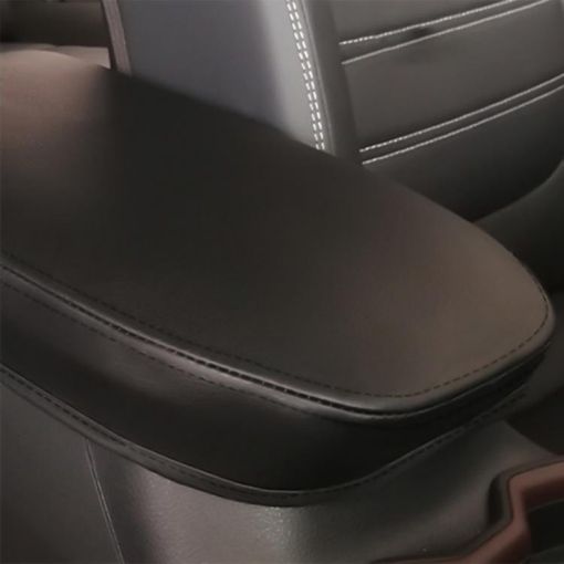 Toyota RAV4 2000 Armrest Leather Cover - Black - 1