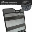 F150 2015-2022 Armrest Box Leather Cover Mat (Black) - 6