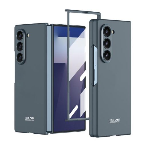 GKK Ultra-thin Full Coverage Case for Galaxy Z Fold7 5G (Green) - 1