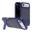 iPhone 17 Air Kalebol Royal Blue Frosted Hybrid Phone Case - 1