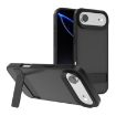 iPhone 17 Air Kalebol Frosted Black Hybrid TPU Phone Case - 1