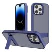 iPhone 14 Pro Max Kalebol Frosted Holder Case Royal Blue - 1