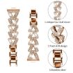 Rose Gold Twist Diamond Metal Band for Huawei Watch Fit 4/4 Pro/3 - 3