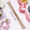 Rose Gold Twist Diamond Metal Band for Huawei Watch Fit 4/4 Pro/3 - 4