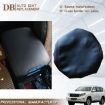 Toyota Prado 2010-2019 Armrest Leather Cover (Black Red) - 2